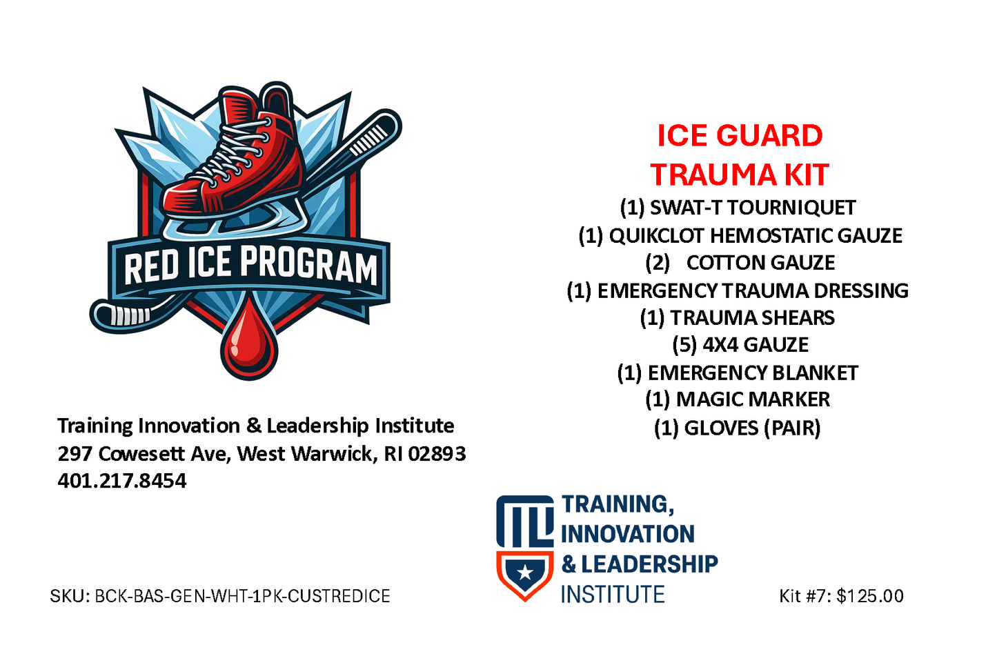 Ice Guard Trauma Kit